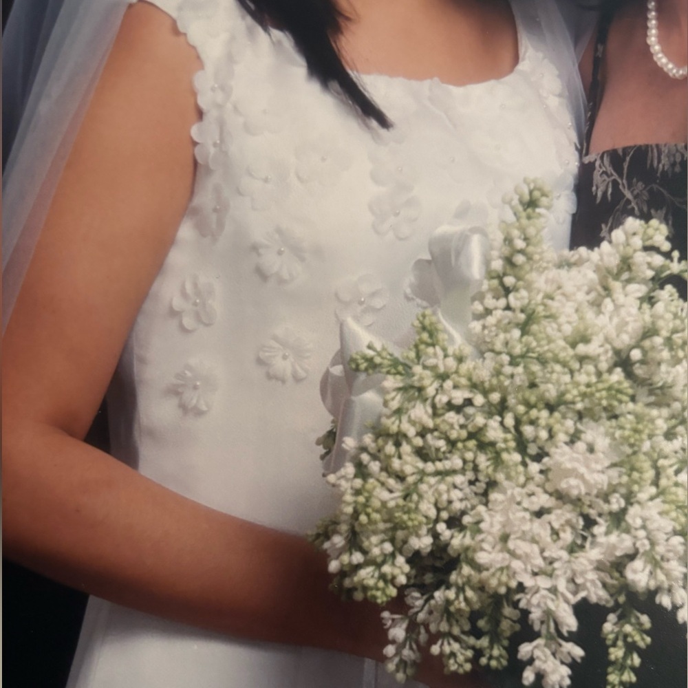 Vintage Vera Wang Wedding Gown - Picture 9 of 12